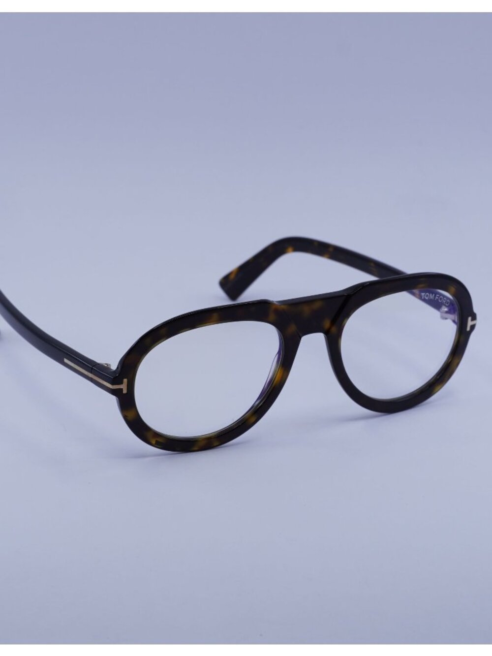 Tom Ford FT5756-B 052 Eyeglasses Havana 53mm Aviator Frame